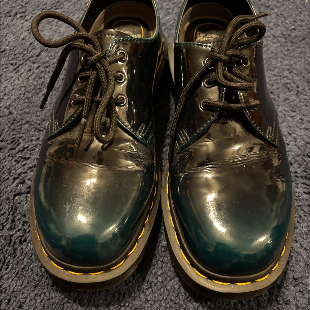 Dr. Marten’s Vegan 1461 Gloss Oxford Shoes - Picture 11 of 12